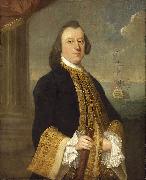 Jeremiah Theus Captain John Reynolds oil